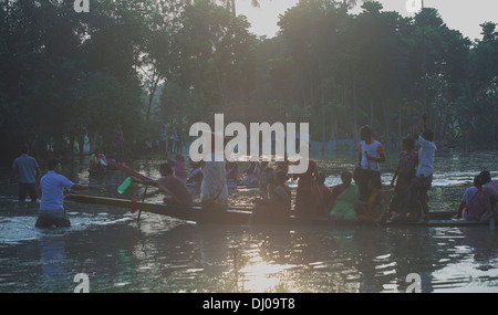 erste Regatta Stockfoto