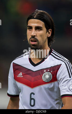 Mailand, Italien. 15. November 2013. Sami Khedira (GER) Fußball / Fußball: internationale Freundschaftsspiel zwischen Deutschland und Italien 1: 1 im Giuseppe Meazza Stadium in Mailand, Italien. © Maurizio Borsari/AFLO/Alamy Live-Nachrichten Stockfoto