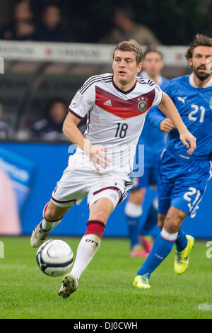 Mailand, Italien. 15. November 2013. Toni Kroos (GER) Fußball / Fußball: internationale Freundschaftsspiel zwischen Deutschland und Italien 1: 1 im Giuseppe Meazza Stadium in Mailand, Italien. © Maurizio Borsari/AFLO/Alamy Live-Nachrichten Stockfoto