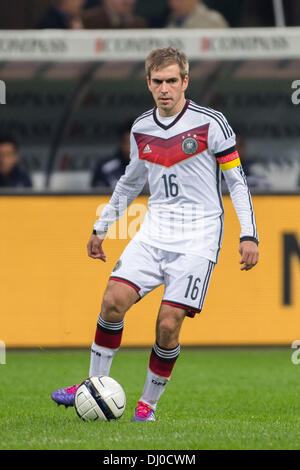 Mailand, Italien. 15. November 2013. Philipp Lahm (GER) Fußball / Fußball: internationale Freundschaftsspiel zwischen Deutschland und Italien 1: 1 im Giuseppe Meazza Stadium in Mailand, Italien. © Maurizio Borsari/AFLO/Alamy Live-Nachrichten Stockfoto