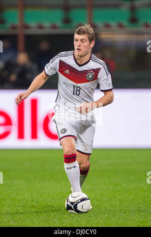 Mailand, Italien. 15. November 2013. Toni Kroos (GER) Fußball / Fußball: internationale Freundschaftsspiel zwischen Deutschland und Italien 1: 1 im Giuseppe Meazza Stadium in Mailand, Italien. © Maurizio Borsari/AFLO/Alamy Live-Nachrichten Stockfoto