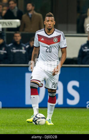 Mailand, Italien. 15. November 2013. Jerome Boateng (GER) Fußball / Fußball: internationale Freundschaftsspiel zwischen Deutschland und Italien 1: 1 im Giuseppe Meazza Stadium in Mailand, Italien. © Maurizio Borsari/AFLO/Alamy Live-Nachrichten Stockfoto