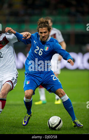 Mailand, Italien. 15. November 2013. Alessio Cerci (ITA) Fußball / Fußball: internationale Freundschaftsspiel zwischen Deutschland und Italien 1: 1 im Giuseppe Meazza Stadium in Mailand, Italien. © Maurizio Borsari/AFLO/Alamy Live-Nachrichten Stockfoto
