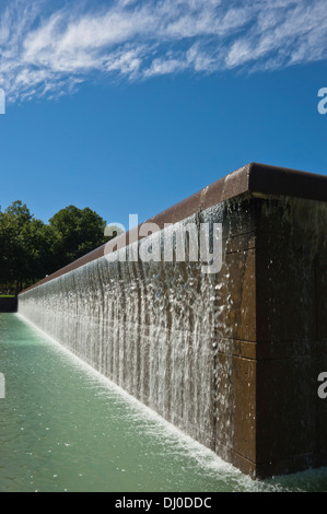 Wasserspiel im Downtown Park, Bellevue, Washington, USA Stockfoto
