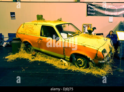 Birmingham, Vereinigtes Königreich. 16. November 2013. Oldtimer Autos auf dem Display an Lancaster Insurance NEC Classic Car Show in Birmingham. © Matthew Richardson/Alamy Live-Nachrichten Stockfoto