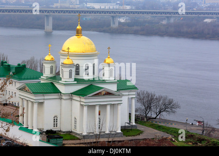 Kirche St. Alexius in Verkündigung Kloster, Nischni Nowgorod, Russland Stockfoto