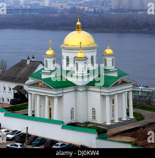 Kirche St. Alexius in Verkündigung Kloster, Nischni Nowgorod, Russland Stockfoto