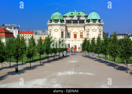 Oberen Belvedere, Wien, Österreich Stockfoto