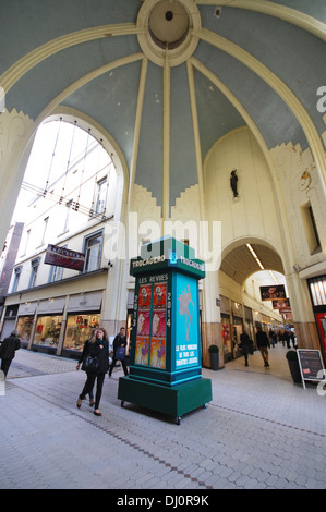 Passage Lemonnier Einkaufspassage, Lüttich Stockfoto