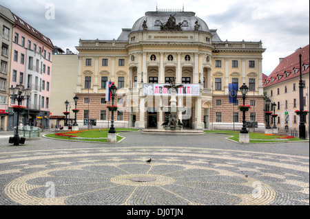 Alten Slowakischen Nationaltheater, Bratislava, Slowakei Stockfoto