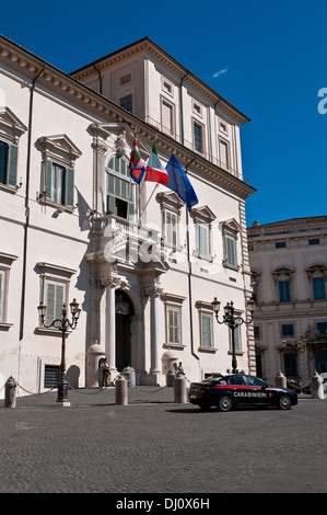 Quirinal Palast, Palazzo del Quirinale, Amtssitz des Präsidenten, Rom, Italien Stockfoto