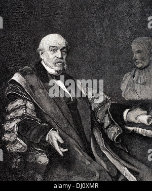 Sir William Jenner, 1. Baronet (1815 – 1898). Englischer Arzt. Er entdeckte die Unterscheidung zwischen Typhus und Typhus. Stockfoto