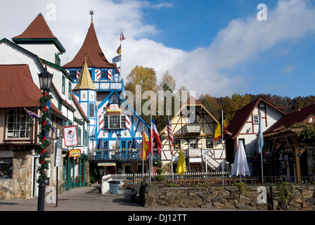 Geschäfte Helen Georgia USA Stockfoto