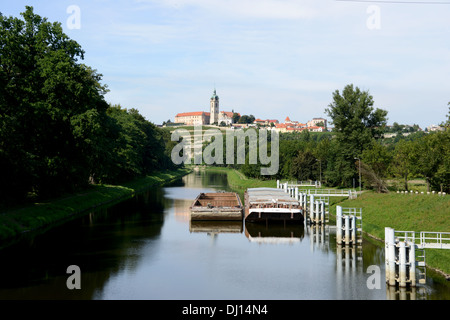 Melnik Chateau, Tschechische Republik Stockfoto