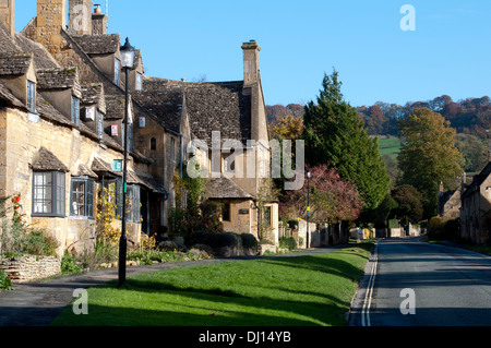 High Street, Broadway, Worcestershire, England, Vereinigtes Königreich Stockfoto