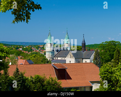 Stiftskirche Gernrode, Harz, Sachsen-Anhalt, Deutschland Stockfoto