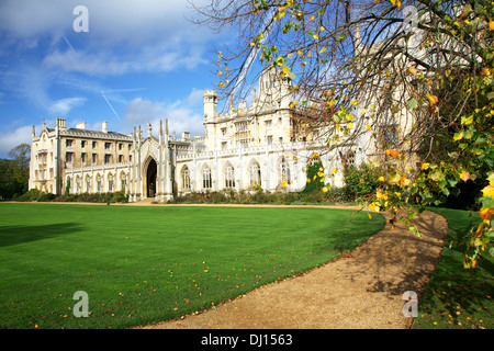 Neuer Hof, Str. Johns Hochschule, Cambridge Stockfoto