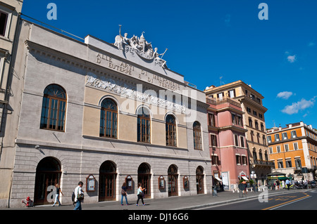 Teatro Argentina, 18. Jahrhundert Oper und Theater, Largo di Torre Argentina, Campus Martius, Rom, Italien Stockfoto