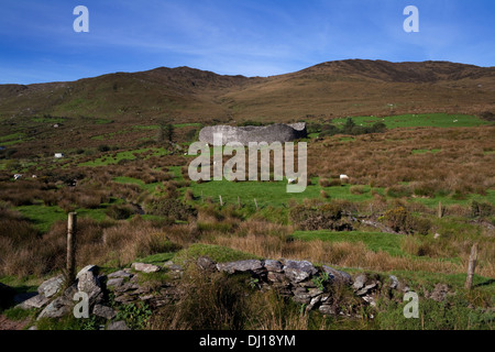 Staigue Fort bei 2.000 Jahre alten eines der am besten erhaltenen Cashels oder Ring Forts in Irland, in der Nähe von Sneem, Ring of Kerry, County Kerry, Irland Stockfoto