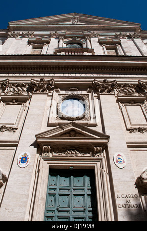 Kirche von San Carlo Ai Catinari, Rom, Italien Stockfoto