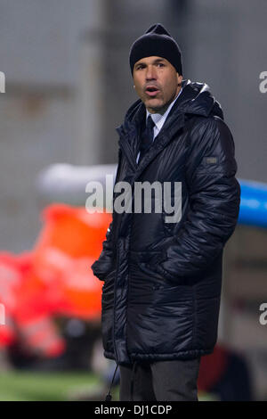 Reggio Emilia, Italien. 14. November 2013. Luigi Di Biagio (ITA) Fußball / Fußball: UEFA European u-21-Meisterschaft 2015 Qualifying Runde Gruppe 9 match zwischen Italien 3-0 Nordirland Mapei-Stadion in Reggio Emilia, Italien. © Maurizio Borsari/AFLO/Alamy Live-Nachrichten Stockfoto