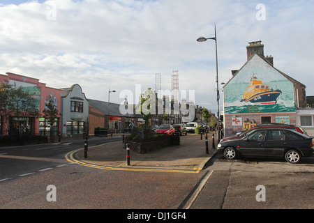 Invergordon Schottland november 2013. Stockfoto