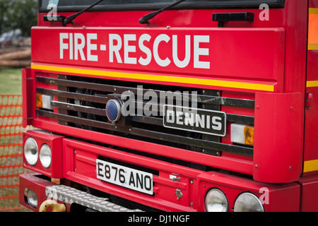 Ein Oldtimer bei einer Oldtimer-Show in den Midlands. Stockfoto