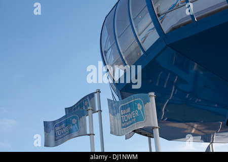 In der Nähe von Weymouth Sealife Turm, Jurassic Skyline Tower Stockfoto