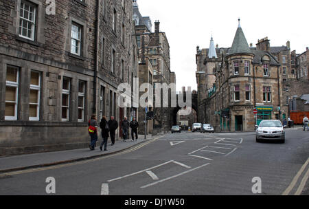 Schottland: Altstadt von Edinburgh Stockfoto