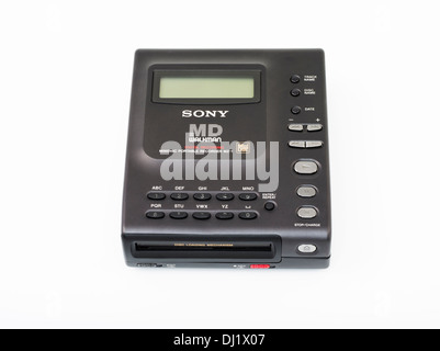 Sony Minidisc Recorder MZ-1 (Mini Disc) erste Portrable Spieler - 1992 Stockfoto