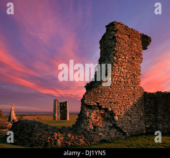 Hadleigh Castle. Stockfoto