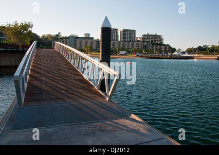 Blick auf das moderne Viertel in Darwin, Australien Stockfoto