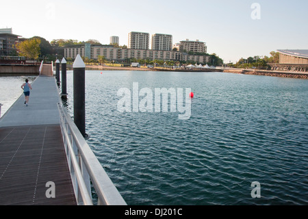 Blick auf das moderne Viertel in Darwin, Australien Stockfoto