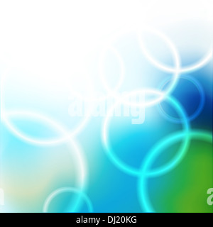 Vektor-Hintergrund mit Kreise Stockfoto