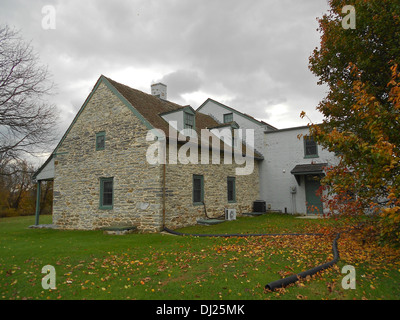 Strickler Familie Bauernhaus genannt wird auf dem NRHP 21. Februar 1991 bei 1205 Williams Road, East York in Springettsbury Township, York County, Pennsylvania. (Auf dem Grundstück von York County Jail in der Nähe der Anlage INS. Stockfoto