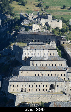 Fort Victor-Emmanuel & Esseillon Forts Haute Maurienne Aussois Savoie Französische Alpen Frankreich Stockfoto