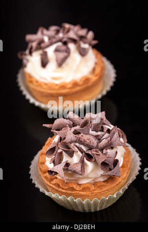 Muffins mit Schokostückchen Stockfoto