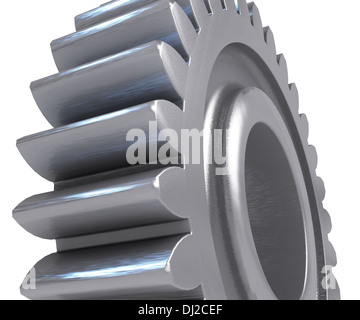 Industrielle Getriebe (3d Render) auch zur Verfügung Stockfoto