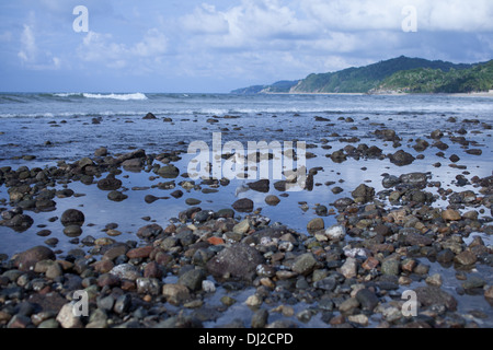 Bilder von den schönen Stränden der Riviera Nayarit und Puerto Vallarta im November. Stockfoto