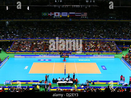 Tokyo Metropolitan Gymnasium, Tokio, Japan. 17. November 2013. Gesamtansicht, 17. November 2013 - Volleyball: FIVB Volleyball Grand Champions Cup final Frauentag am Tokyo Metropolitan Gymnasium, Tokio, Japan. © AFLO SPORT/Alamy Live-Nachrichten Stockfoto