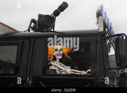 Ausstellung auf Whitby Gothic Weekend, November 2013. Stockfoto