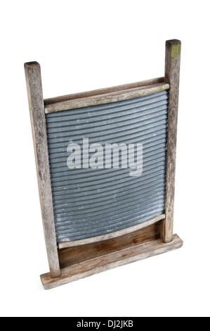 altes Waschbrett Stockfoto