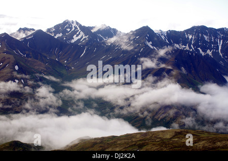Blick auf die Berge Stockfoto
