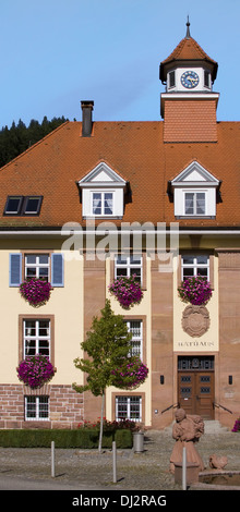 Rathaus Oberwolfach Stockfoto