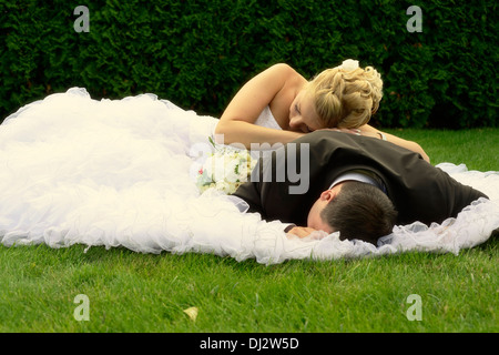Brautpaar Stockfoto