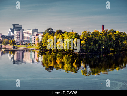 Stadt Riga Stockfoto