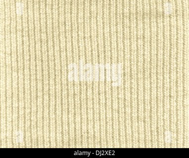 Nahaufnahme von einem Stück Strick Stockfoto