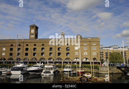 St. Katharine Dock London England Stockfoto