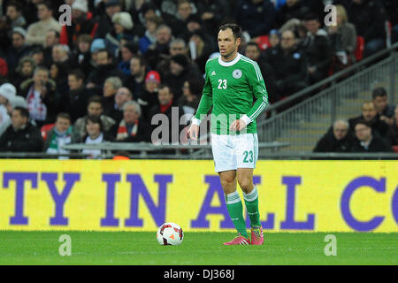 London, Deutschland. 19. November 2013. Deutschlands Heiko Westermann während der internationalen Fußball Spiel England gegen Deutschland im Wembley Stadion in London, Deutschland, 19. November 2013. Foto: Revierfoto/Dpa/Alamy Live News Stockfoto