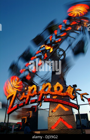 Ein Sommer-Karneval in Plano, Texas Stockfoto